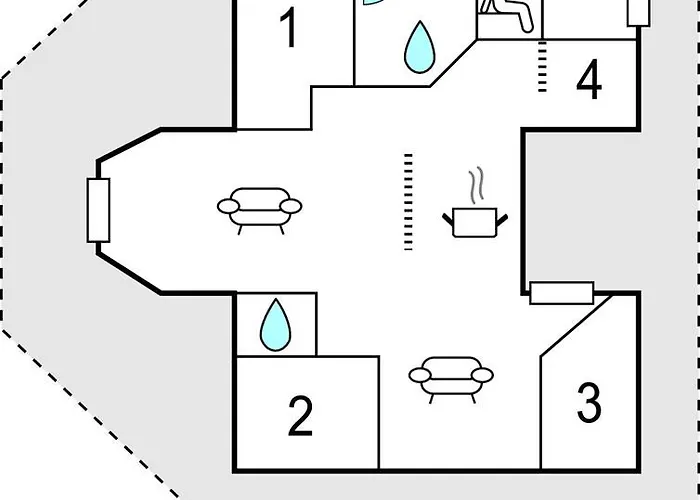 Four-bedroom In بيت للعطل *